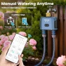 Превью WiFi Water Timer for Garden Hose with Brass Inlet — Irrigation System, Denvest