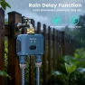Превью WiFi Water Timer for Garden Hose with Brass Inlet — Irrigation System, Denvest