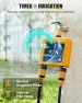 Превью WiFi Water Timer with Brass Inlet & Outlet, 2 Zone — Irrigation System, RainPoint