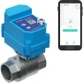 Превью Smart 1" Motorized Stainless Steel Ball Valve — Water Shut Off Valve, YoLink