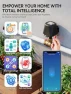 Превью Smart WiFi Water Valve, Brass Motorized Ball Valve with Timer & App Remote Control — Water Shut Off Valve, CREECHWA