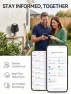 Превью Smart WiFi Water Valve, Brass Motorized Ball Valve with Timer & App Remote Control — Water Shut Off Valve, CREECHWA