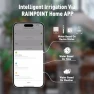 Превью WiFi Solar Auto Watering System with Two Smart Digital Soil Sensors — Indoor Garden, RainPoint