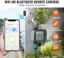 Превью WiFi Sprinkler Timer, Smart Hose Faucet Timer 2 Outlets — Irrigation System, Generic