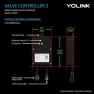 Превью Wireless Smart Valve Control Kit — Water Shut Off Valve, YoLink
