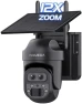 Превью 12X Zoom Solar Security Camera 3K/6MP Dual Lens WiFi Outdoor Wireless Camera — Security Camera, INQMEGA