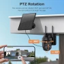 Превью 12X Zoom Solar Security Camera 3K/6MP Dual Lens WiFi Outdoor Wireless Camera — Security Camera, INQMEGA