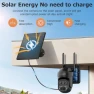 Превью 12X Zoom Solar Security Camera 3K/6MP Dual Lens WiFi Outdoor Wireless Camera — Security Camera, INQMEGA