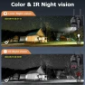 Превью 12X Zoom Solar Security Camera 3K/6MP Dual Lens WiFi Outdoor Wireless Camera — Security Camera, INQMEGA