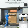 Превью 12X Zoom Solar Security Camera 3K/6MP Dual Lens WiFi Outdoor Wireless Camera — Security Camera, INQMEGA