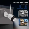 Превью 2.5K 5MP WiFi Security Camera System Outdoor, Expandable 16CH 8MP NVR — Security Camera, Hiseeu