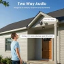 Превью Cameras for Home Security-2K WiFi 6 Outdoor Camera with Solar/Battery Powered and Color Night Vision — Security Camera, Wansview