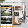 Превью Dual Lens Security Camera — Security Camera, ESCANU