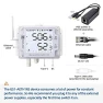 Превью GS1-AETH1RS + Soil Temperature Moisture Probe Ethernet Thermometer Hygrometer, WiFi Temperature Humidity Sensor, Digital... — Soil Moisture Sensor, UbiBot