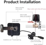 Превью WiFi Universal Ball Valve Smart Water Shutoff Manipulator — Water Shut Off Valve, UJV