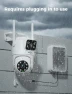 Превью Wireless Security Cameras Outdoor, 5G & 2.4G WiFi Pro, Dual Lens, 360° Pan & Tilt, Auto Tracking, Color Night Vision,... — Security Camera, Hiseeu