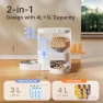 Превью Automatic Cat Feeder and Water Fountain — Automatic Pet Feeder, DUDUPET