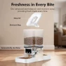 Превью Automatic Cat Feeder for 2 Cats — Automatic Pet Feeder, MRSDAYU