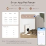 Превью Automatic Cat Feeder for 3 Cats with Slow Feed, 6L Smart WiFi Pet Feeder — Automatic Pet Feeder, Chloraeon