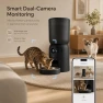 Превью Smart Pet Feeder with 2K Dual Camera & AI Recognition — Automatic Pet Feeder, Bestmotoring