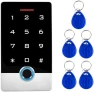 Превью Wireless WiFi Access Control System, Fingerprint Password Stand-Alone Door Access Control Keypad with ID Keyfob — Smart Lock, AMOCAM