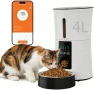 Превью Automatic Cat Feeder, 4L WiFi Timed Cat Food Dispenser with APP Control, 10s Voice Recorder, Dual Power Supply, Indoor... — Automatic Pet Feeder, DUMOS