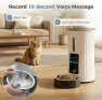 Превью Automatic Cat Feeder, 4L WiFi Timed Cat Food Dispenser with APP Control, 10s Voice Recorder, Dual Power Supply, Indoor... — Automatic Pet Feeder, DUMOS