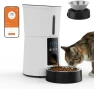 Превью Automatic Cat Feeder, 4L WiFi Timed Cat Food Dispenser with APP Control, 10s Voice Recorder, Dual Power Supply, Indoor... — Automatic Pet Feeder, DUMOS