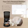 Превью Automatic Cat Feeder, 5G WiFi Auto Food Dispenser with Desiccant Bag, 5L Timed Pet Feeder — Automatic Pet Feeder, MYGODPET