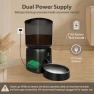 Превью Automatic Cat Feeder, 5G WiFi Auto Food Dispenser with Desiccant Bag, 5L Timed Pet Feeder — Automatic Pet Feeder, MYGODPET