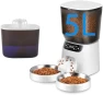 Превью Automatic Cat Feeder and Water Fountain Set — Automatic Pet Feeder, CORGOTE