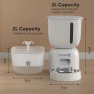 Превью Automatic Cat Feeder and Water Fountain Set — Automatic Pet Feeder, Furriva