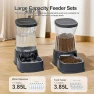 Превью Automatic Dog Water Dispenser & Food Feeder Set — Automatic Pet Feeder, Gardner Pet