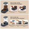 Превью Automatic Dog Water Dispenser & Food Feeder Set — Automatic Pet Feeder, Gardner Pet