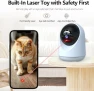Превью Indoor Pet Camera with Laser Toy — Automatic Cat Toy, VILLA ART