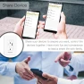 Превью Smart Power Wall Outlet with USB, WiFi Socket with 2 Plug Outlets 15 Amp Divided Control — Smart Plug, MoesGo