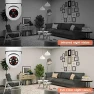 Превью 360 Degree Security Cameras Wireless Outdoor — Security Camera, KOWVOWZ