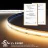 Превью CCT COB LED Strip Light Tunable White — LED Strip Lights, MIWISE