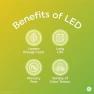 Превью Color Changing Speaker LED Light Bulb with Remote — Smart Light Bulb, GE