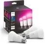 Превью Hue Smart LED A19 Bulb 2-Pack, White Color Ambiance — Smart Light Bulb, Philips