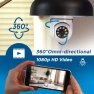 Превью Security Camera, Two Way Talk 1080P HD Video WiFi Smart Camera, Indoor Outdoor Night Vision 360 Degree Motion Detection... — Security Camera, Sight Bulb