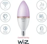 Превью Smart 40W B12 Color LED Candle-Shaped Bulb 4-Pack — Smart Light Bulb, Philips