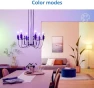 Превью Smart 40W B12 Color LED Candle-Shaped Bulb 4-Pack — Smart Light Bulb, Philips