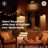 Превью Smart LED PAR38 Flood Light Bulb, Color Changing, 90W Equivalent, WiFi, Pack of 2 — Smart Light Bulb, GE