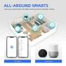 Превью Smart Wall Outlet, 2 Individually Controlled Ports, 15Amp TR Receptacle — Smart Plug, junlit