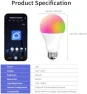 Превью Ultra Bright Smart Light Bulbs 2-Pack — Smart Light Bulb, Franqual