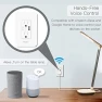 Превью WiFi Smart Wall Outlet, 15A Divided Control 2 in Wall Socket with USB Interface — Smart Plug, MOES