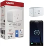 Превью 3-Inch On/Off and Dimmer WiFi Smart Plug Outlet — Smart Plug, Satco