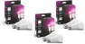 Превью A19 White and Color Ambiance LED Smart Color-Changing Bulb (Pack of 4) — Smart Light Bulb, Philips Hue