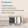Превью Pro EM 50A Energy Meter with Contactor Control — Energy Monitor, Shelly